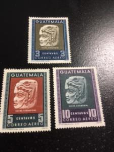 Guatemala sc C182-C184 u comp set