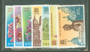 Indonesia #944-950  Single (Complete Set)