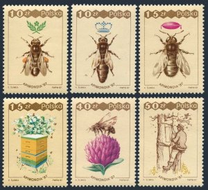 Poland 2813-2818,MNH.Michel 3106-3111. World Apiculture Congress,Bee.