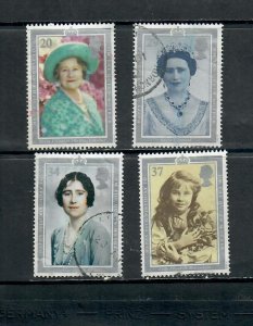 1990  COMMEMORATIVES SET QUEEN MOTHER USED 160223