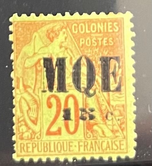 Martinique, 1886, SC 4, Signed, Unused