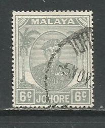 Malaya-Johore  #135  Used  (1949)  c.v. $0.25