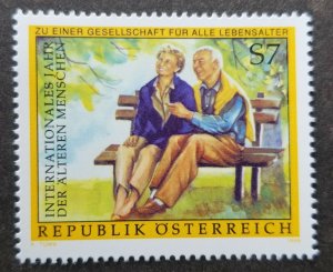 *FREE SHIP Austria International Year Of Elderly People 1999 (stamp) MNH