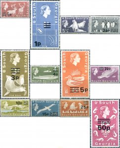 312232 MNH GEORGIA SUR Y SANDWICH SUR 1977 FAUNA