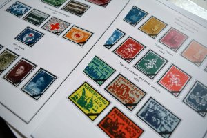 COLOR PRINTED NETHERLANDS 1852-2010 STAMP ALBUM PAGES (315 illustrated pages)