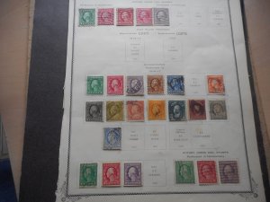 U.S. Collection 25 Used Washington/Franklin Stamps Some Coils Included