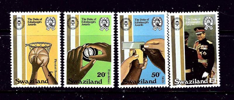 Swaziland 391-94 MNH 1981 Duke of Edinburghs Awards