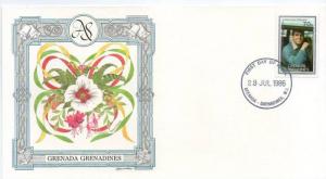 Grenada Grenadines 1986 Royal Wedding Prince Andrew  Sarah Sc 759 Fargusan Fl...