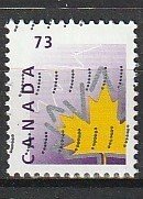 1998 Canada - Sc 1685 - used VF -1 single - Stylized Maple Leaf