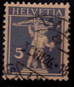 Switzerland Scott 159 used 1927 William Tell stamp