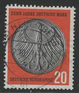 Germany Bund Scott # 787, used
