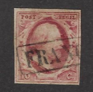 Netherlands  SC#2 Used Fine SCV$27.50.....Great Opportunity!