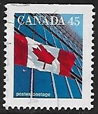 Canada # 1361as - Canadian Flag - 45ct - used