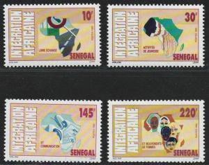 Senegal 1992 Very Fine MNH Stamps Scott # 1000-1003 CV 3.65 $