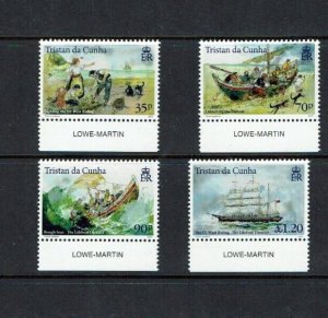 Tristan da Cunha: 2015, The Lifeboat Disaster, 1885,  MNH Set.