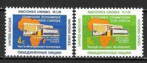 United Nations 95-96 ECA set MNH