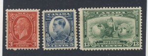 6x Canada Mint Stamps #144-147-148-192-193-194 Guide Value = $48.00 4x SCANS