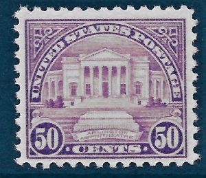 US 1922 Sc, #570 perf 11 flat plate printing, NH