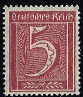 Germany 1921,Sc.#137 MNH, Numeral