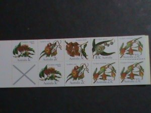 AUSTRALIA STAMP- COLORFUL BEAUTIFUL LOVELY FLOWERS BOOKLET STAMPS #2 VERY FINE