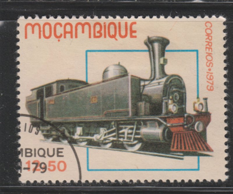 Mozambique 660 Historic Locomotives 1979