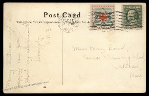 USA 1909 Colorado COLORADO SPRINGS Red Cross TB WX5 PPC 88040