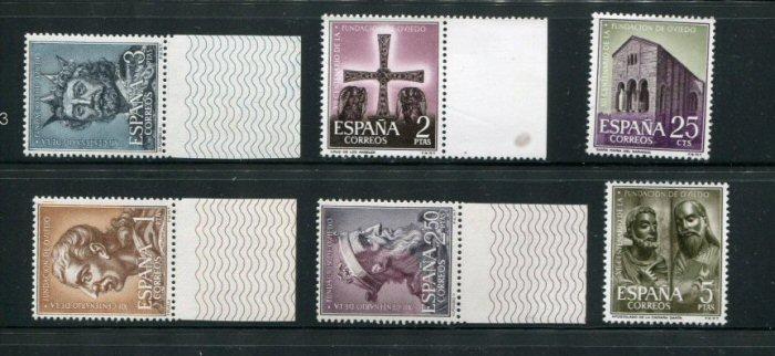 Spain #1033-8 MNH - Make Me An Offer!