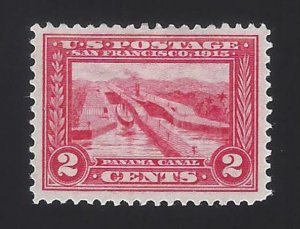 US #398 1913 Carmine Wmk 190 Perf 12 Mint OG HR VF SCV $18