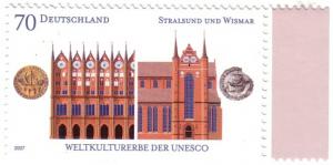 Germany Scott 2449-50 (2007: UNESCO Site - Joint Issue with Latvia)