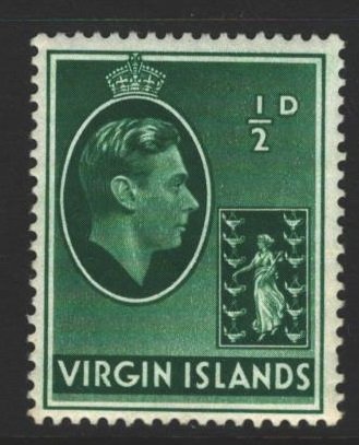 British Virgin Islands Sc#76 MNH - small tone spot