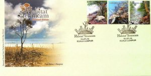 Malaysia Threatened Habitat 2010 Turtle Forest Wildlife Marine Life Fauna (FDC)