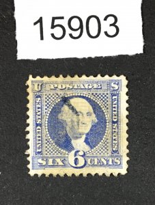 MOMEN: US STAMPS # 115 USED  LOT #15903