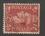 GB George VI  SG 506a wmk sideways Used