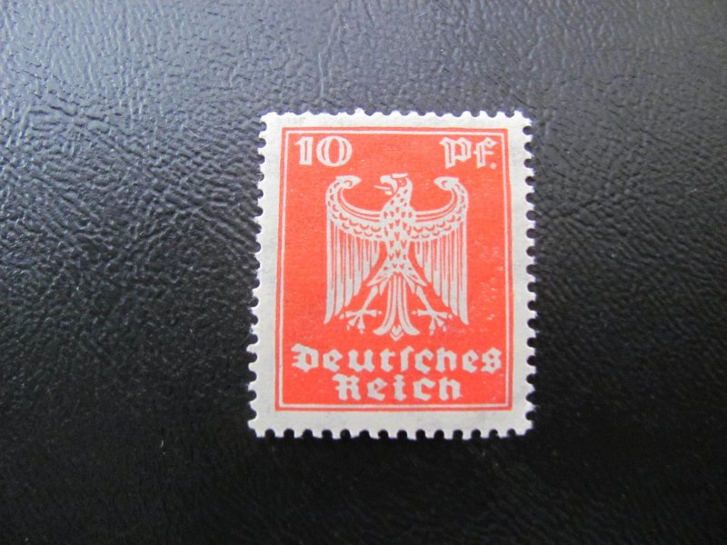 GERMANY 1924 MNH SIGNED SCHLEGEL  MI.NR.357 Y WATERMARK VF/XF 120 EUROS