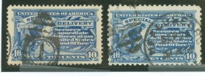 United States #E8-E9 Used Single