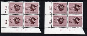 South Africa # 328 Plate Block MNH