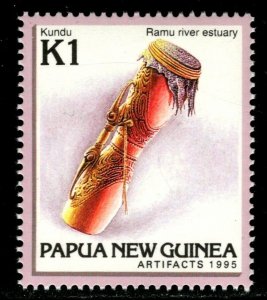 ES-1057 PAPUA NEW GUINEA 1995 AX ARTIFACT SCOTT 839 MNH CV $9.00