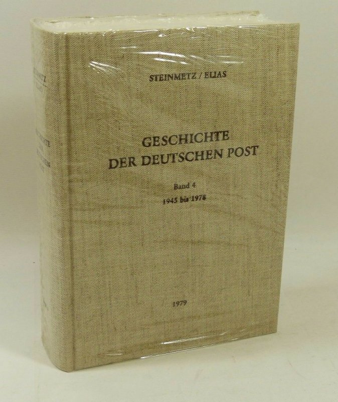 Philatelic Literature: Geschichte der deutschen Post, Band 4, 1945 bis 1978