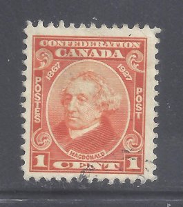 Canada SCOTT #141 REICHE/BILLIGS CONSTANT PLATE FLAW #2 VF USED BS23362