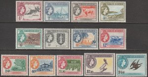 EDSROOM-17296 Virgin Islands 115-127 MNH 1956 Complete Queen Elizabeth CV$96.85