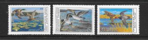 BIRDS - RUSSIA #5906-8-DUCKS  MNH