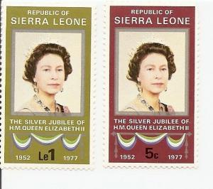 Sierra Leone 440-441 MNH