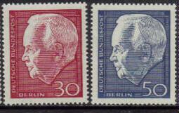 Germany Berlin #9N263-4 MNH Set