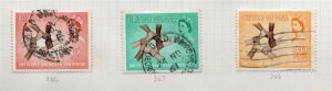 British KUT 1960s SET QEII Early Issue Fine Used 30c. NW-206596