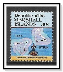 Marshall Islands #47 Maps & Navigational Instruments MNH