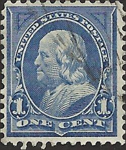 # 264 BLUE USED BEN FRANKLIN