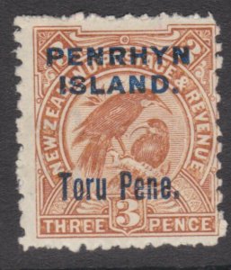 PENRHYN ISLAND 1903 3d SG14 fine mint - hinged.............................54699