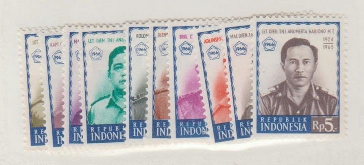 Indonesia Scott #695-704 Stamp - Mint NH Set