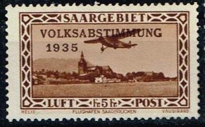 Saar 1934,Sc.#C8 MNH.Examined error Mi.#198 VII cv.€150