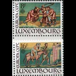 LUXEMBOURG 1983 - Scott# 689-90 Europa-Codex Set of 2 NH